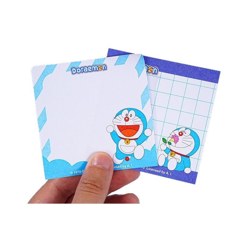 Stationery Supply - 4 個ドラえもん付箋アニメ学校事務用品かわいいメモパッド 28 枚文房具メモ帳スケジュールプランナーステッカー