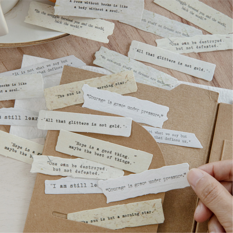 Cardstock Paper Pack - 20枚入り/パック レトロハードカードストックペーパー 手作りDIYレトロスタイルジャーナルデコレーションカードに必須