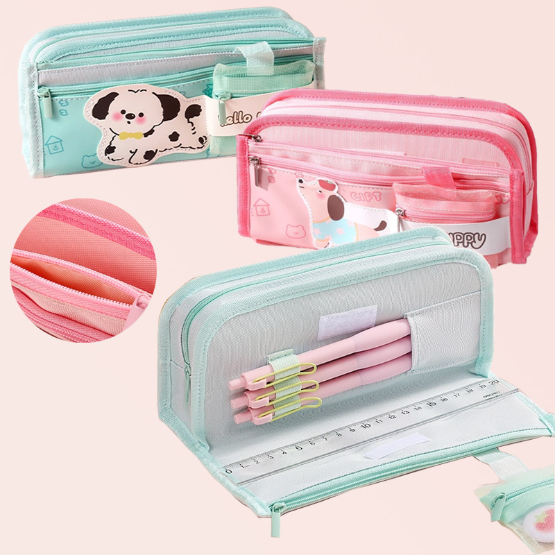 Stationery And Office Supply Stores - 鉛筆バッグ 耐摩耗性 持ち運びが簡単 文房具の保管に オフィス用品 筆