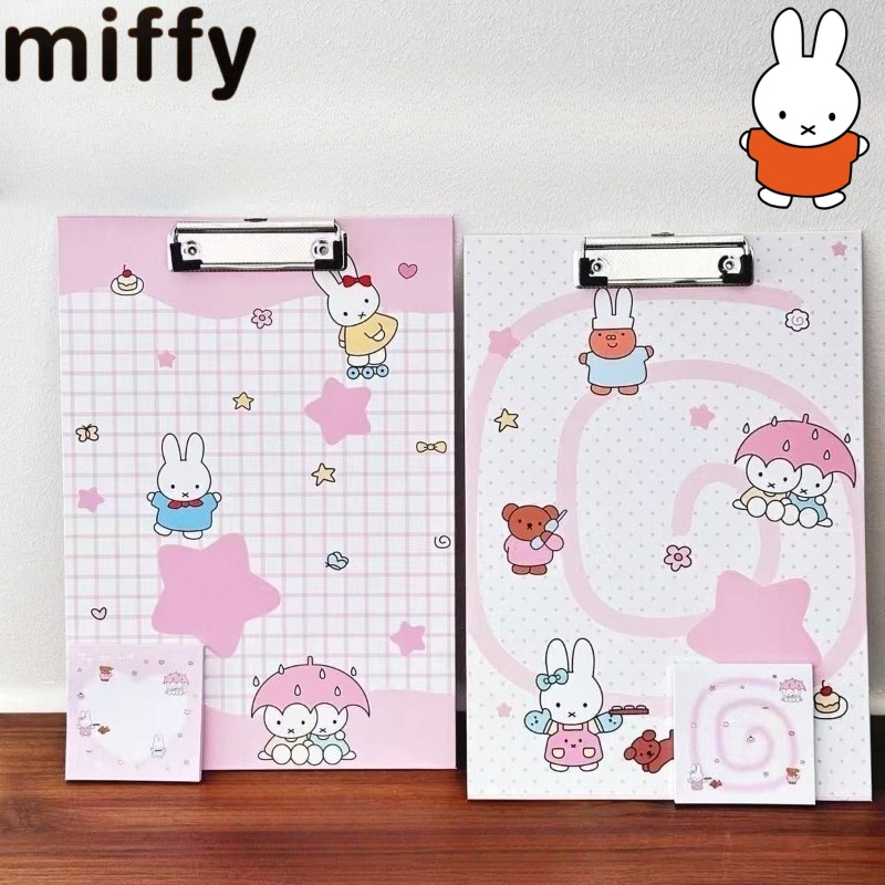 Graph Paper Pad - かわいいミッフィーウサギシリーズ甘い創造的な漫画パターン男の子と女の子のパーソナライズされたファッションポータブル学習ライティングパッドクリップボード