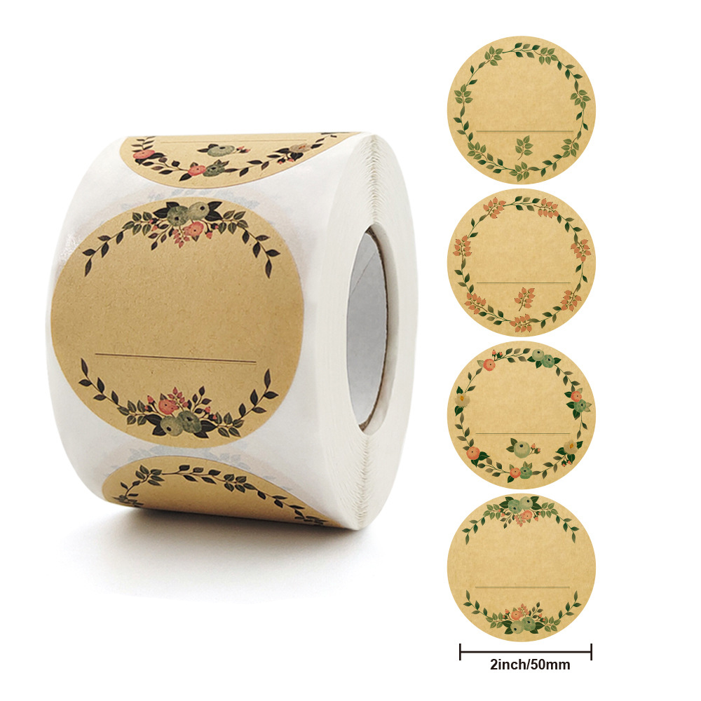 ありがとうラベルステッカー、クラフト紙、花、ギフトカードパッ - Cardstock Paper Pack のレビューと価格