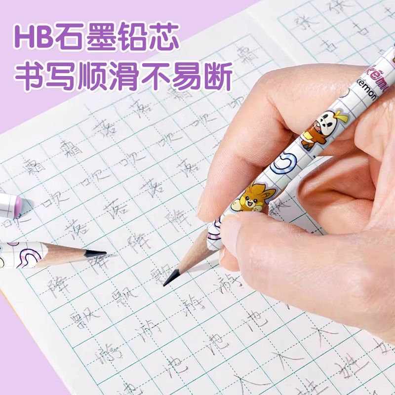 ポケモン三角形2B木製鉛筆 軽量筆記具 日常マーキング デス - Stationery Supply のレビューと価格