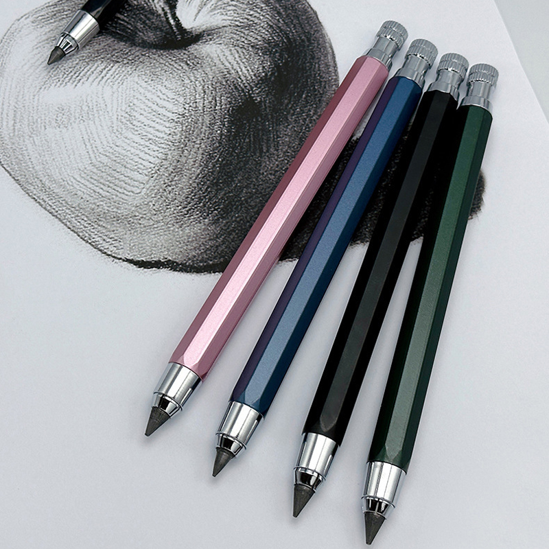5.6mm 金属製描画鉛筆 2B リードセット付き プロのア - Mechanical Pencil Lead のレビューと価格