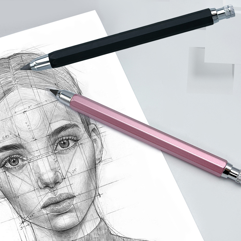 5.6mm 金属製描画鉛筆 2B リードセット付き プロのア - Mechanical Pencil Lead のレビューと価格