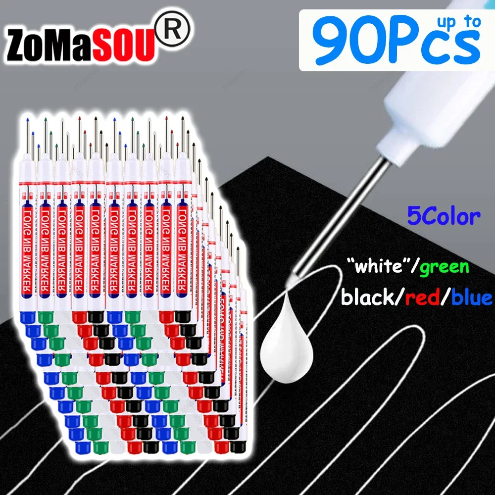 1-90 個防水白ロングヘッドマーカーペン 2 センチメート - Highlighter Set Pastel のレビューと価格
