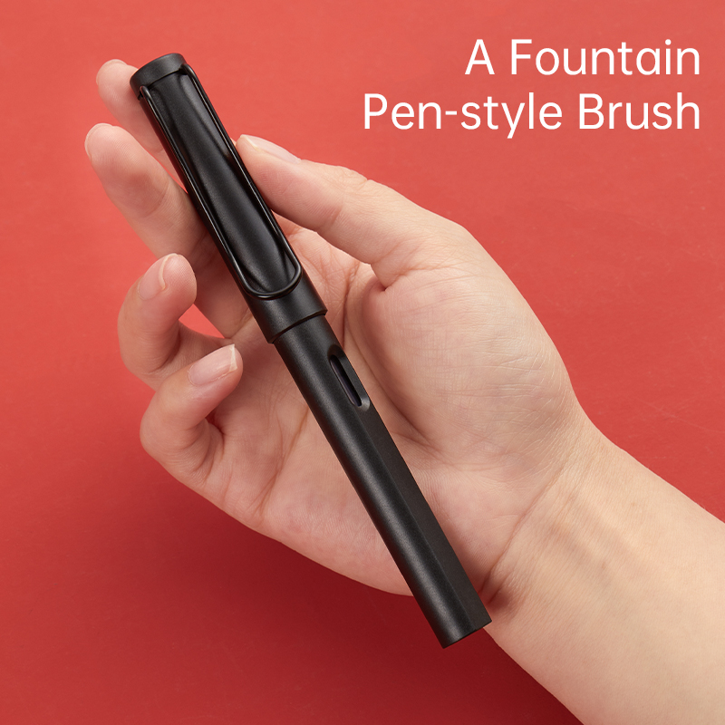 ファウンテンブラシペンセット、インク詰め替え50本付き、滑ら - Fountain Pen Ink のレビューと価格