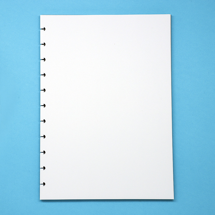 A4ルーズリーフ詰め替えキノコ穴ノートブック水平線ノート空の - Graph Paper Pad のレビューと価格