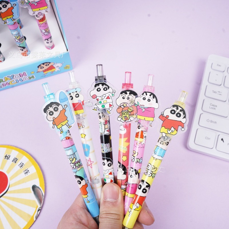 48 ピース/箱クレヨンしんちゃんポイントペン漫画インクゲル - Fountain Pen Ink のレビューと価格