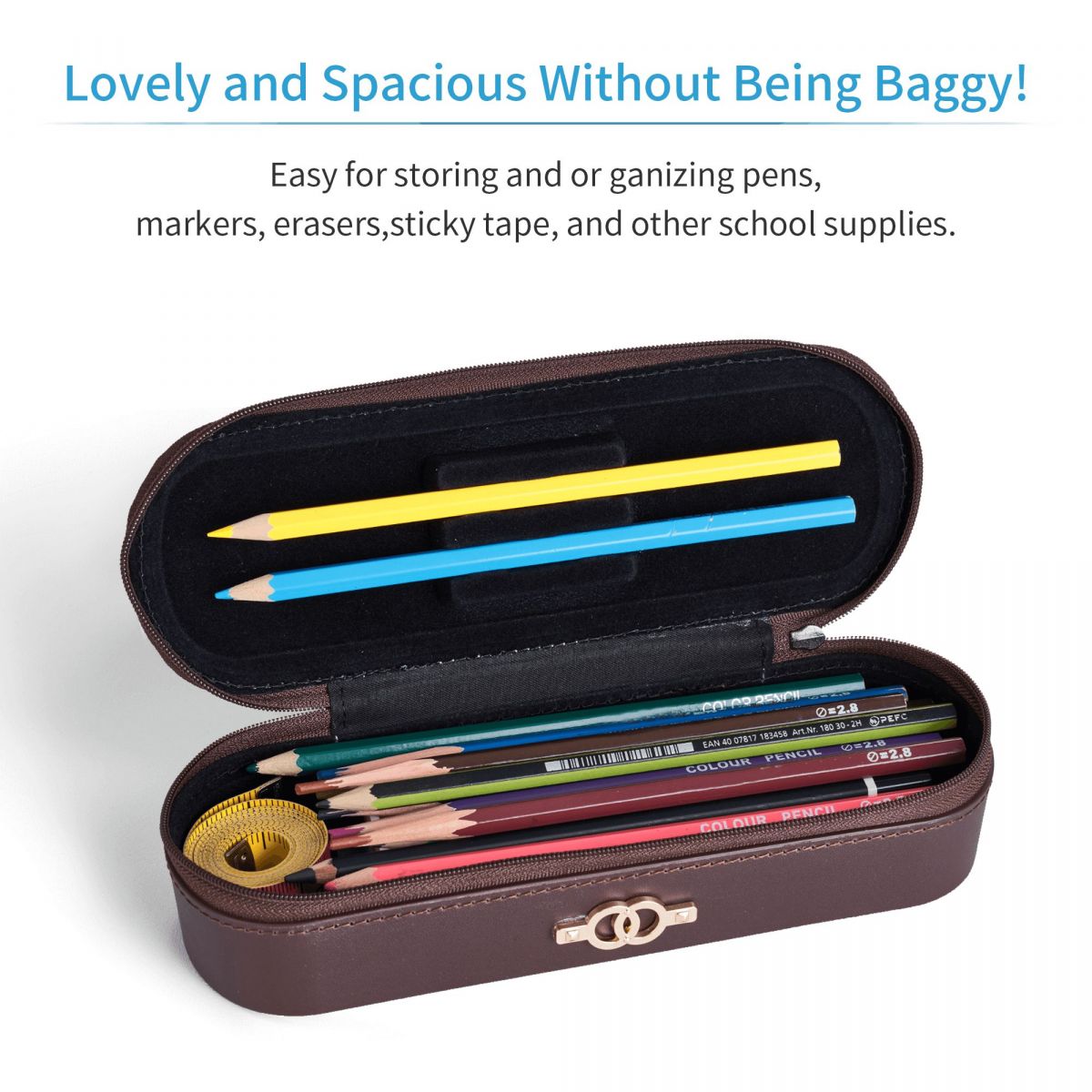 HD高画質オンラインストア レザーペンケース ペンポーチ 収 - Stationery And Office Supply Stores のレビューと価格