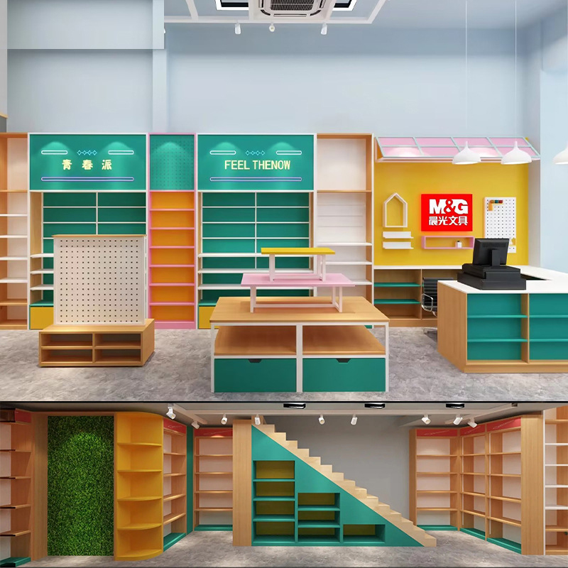 カスタム文具店デザイン棚 カスタムペンラック 書店 オフィス - Stationery And Office Supply Stores のレビューと価格