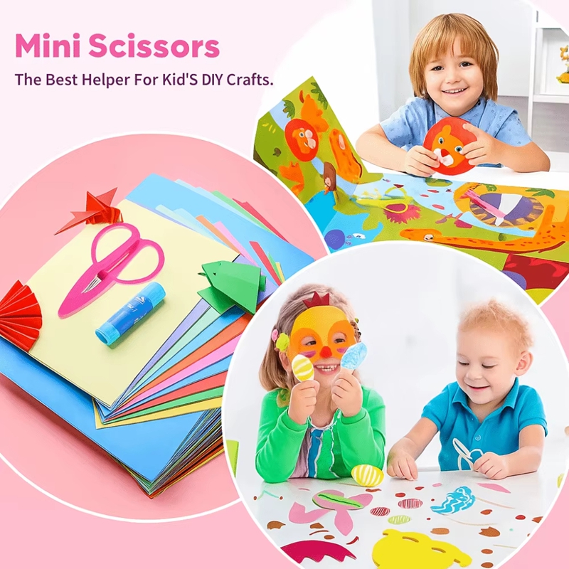 ポータブルミニはさみ カバー付き ステンレス鋼製 小さな鋭利 - Scissors Stainless Craft のレビューと価格