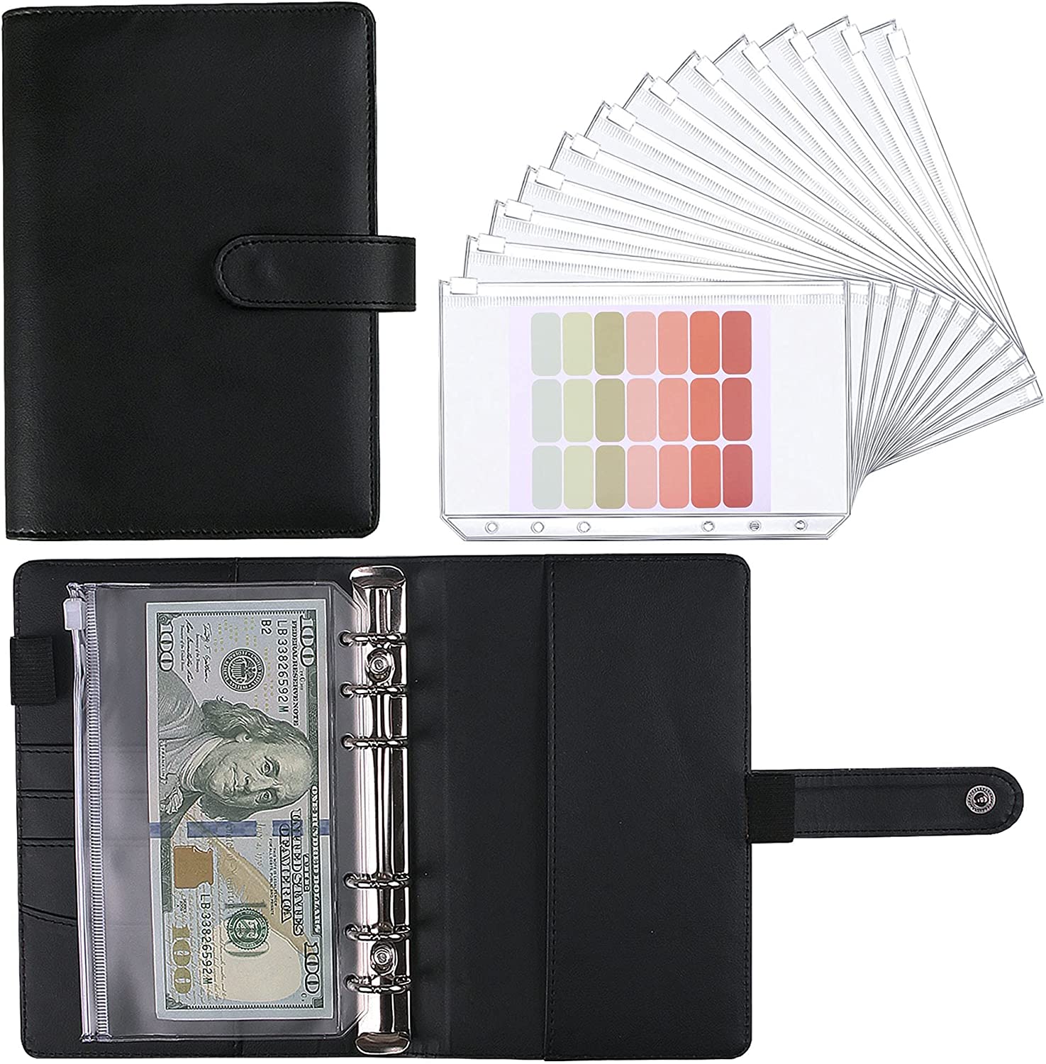 A6予算バインダープランナー、12個の現金封筒、12個のa6 - Planner Weekly Budget のレビューと価格