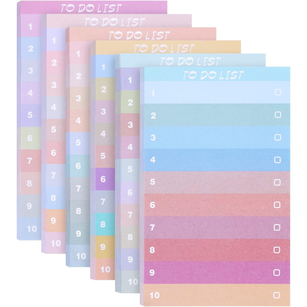 50ページ カラフルなグラデーション付箋 学校文具 学生用付 - Office Stationery Supply List のレビューと価格