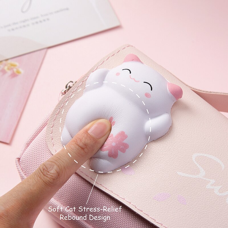 女の子のための韓国の文房具バッグ、学用品、カワイイステーショ - Stationery And Office Supply Stores のレビューと価格