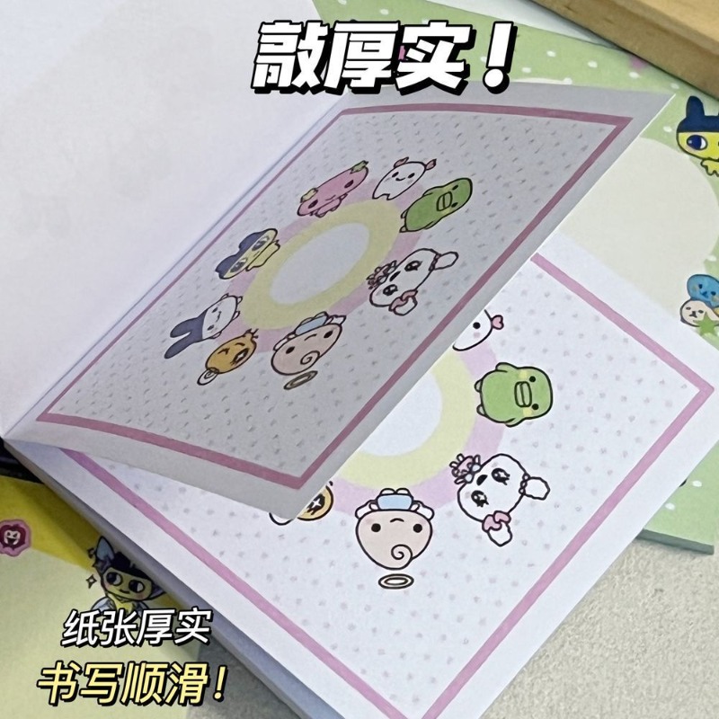 4 個たまごっちマメッチ漫画かわいいパターンメモパッドかわい - Graph Paper Pad のレビューと価格