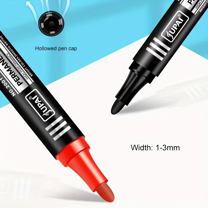 3色の永久マーカーペン – 速乾性、汚れ防止、耐摩耗性 |  - Ideal Stationery & Office Supply のレビューと価格