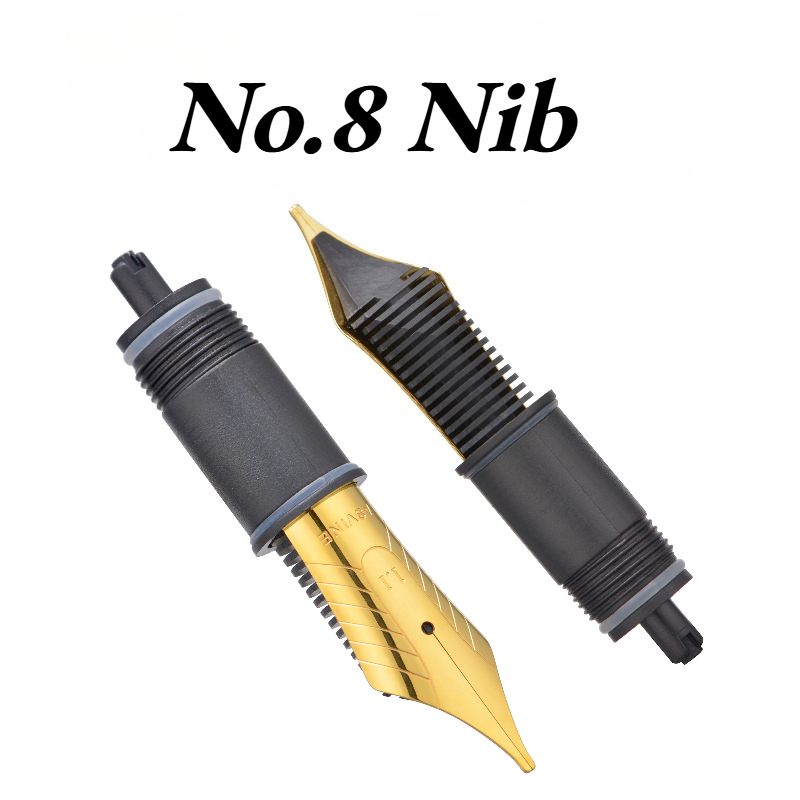 No.6/No.8 アスヴィン チップ万年筆ペン先 EF F - Fountain Pen Ink のレビューと価格