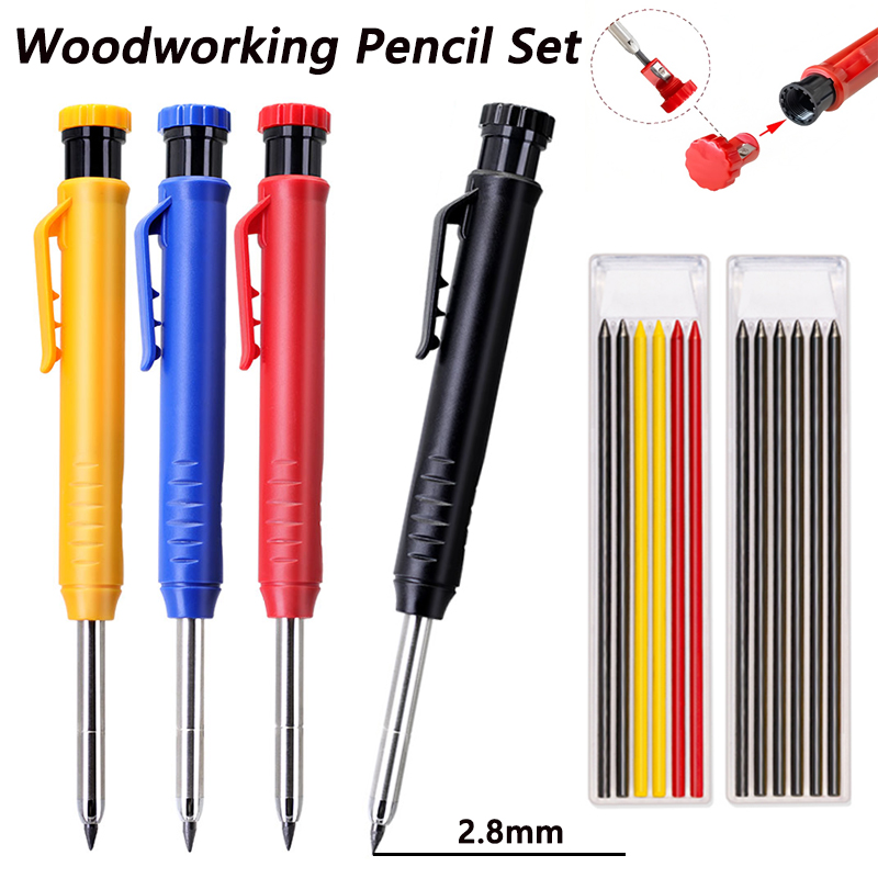 2.8mmロングヘッドソリッドカーペンターメカニカルペンシル - Mechanical Pencil Lead のレビューと価格