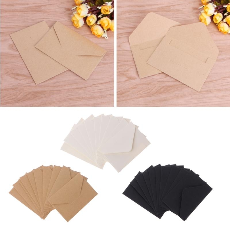 50 個のヴィンテージ封筒レトロクラフト紙封筒 4x2.67 - Letter Envelope Kraft のレビューと価格