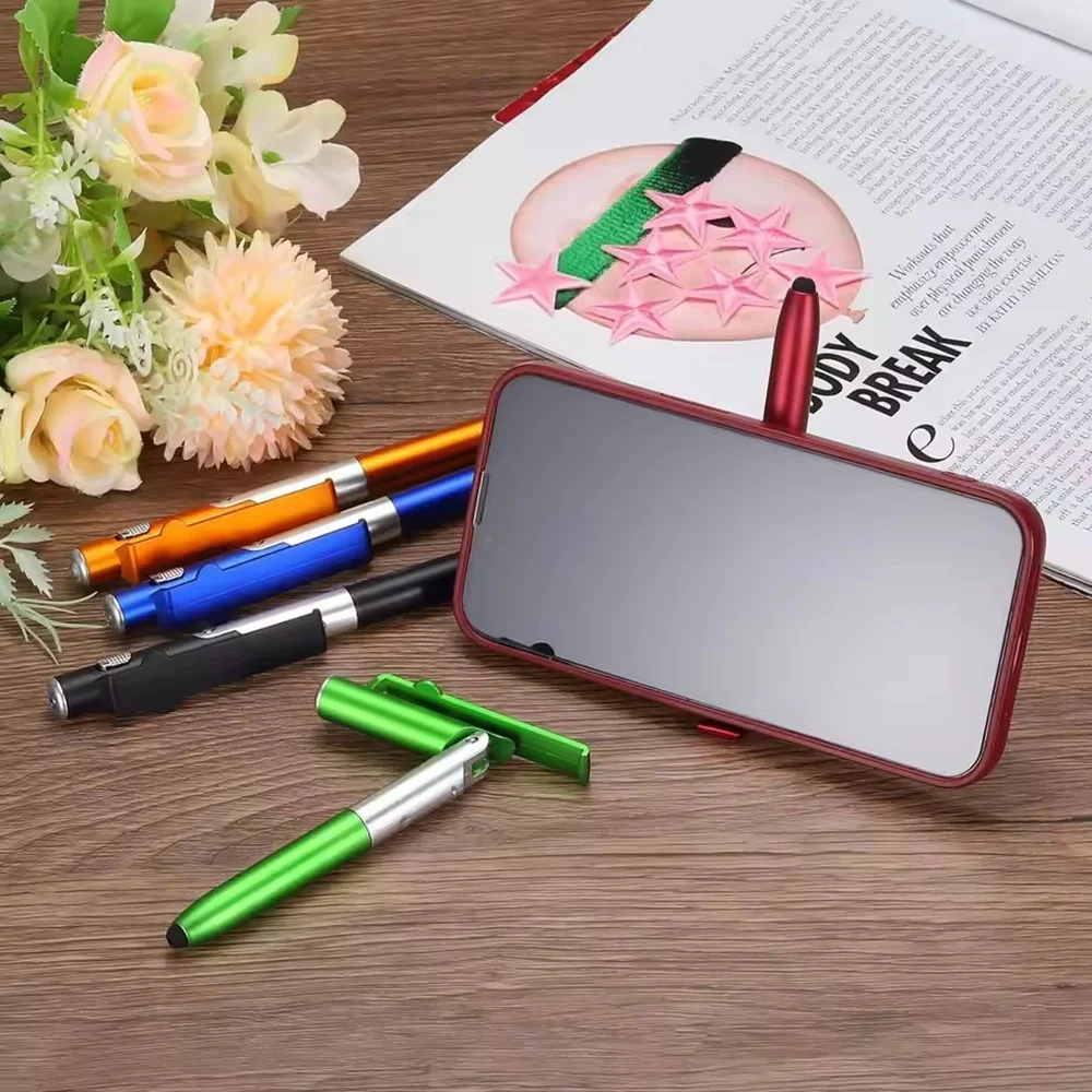 4-in-1 多機能折りたたみ式電話ホルダー ボールペン内蔵 - Stationery Supply のレビューと価格