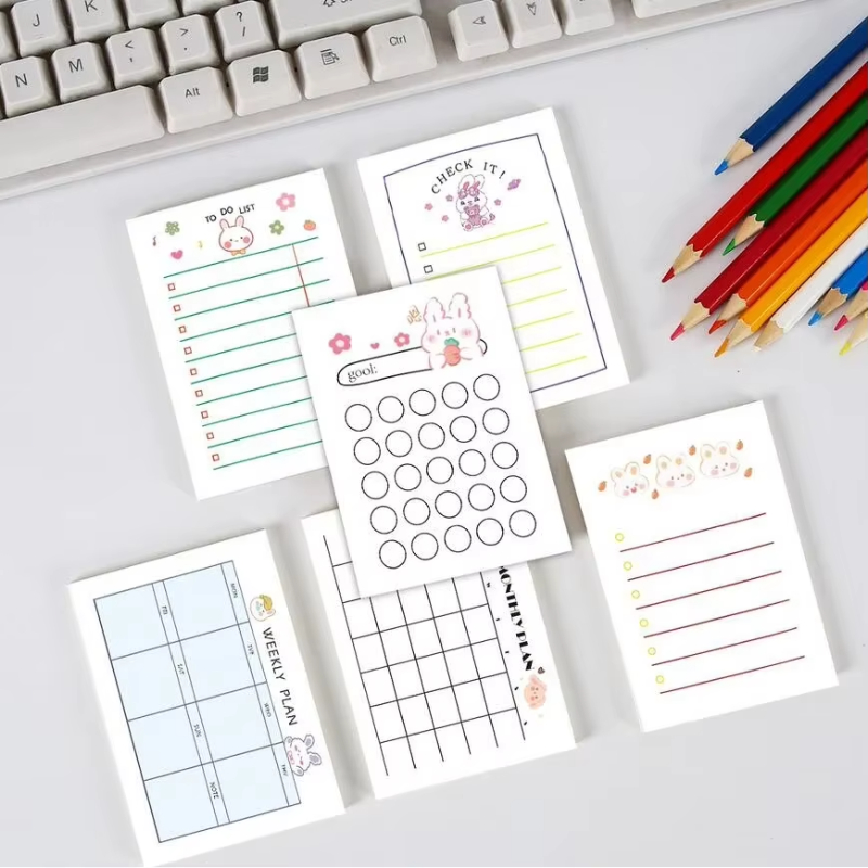 かわいい学校の文房具ノート、やることリストメモ帳、ポータブル - Office Stationery Supply List のレビューと価格