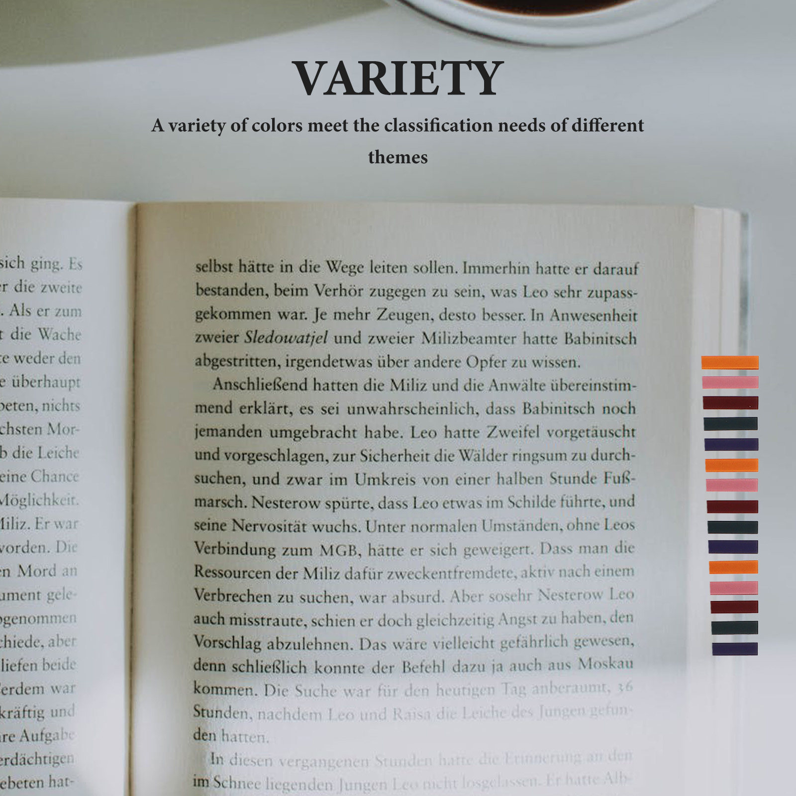 4枚セット 読書用ラベル 超薄型 粘着式インデックスタブ 書 - Index Tab Divider のレビューと価格