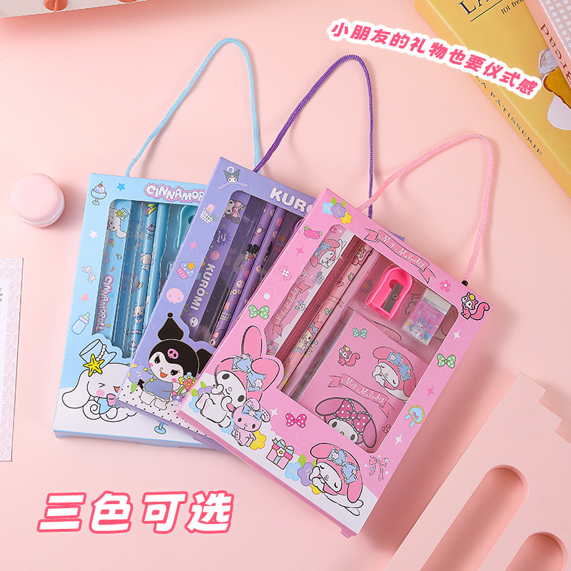 ハローキティ クロミ文具セット、定規、鉛筆、消しゴム付き。学 - Ideal Stationery & Office Supply のレビューと価格