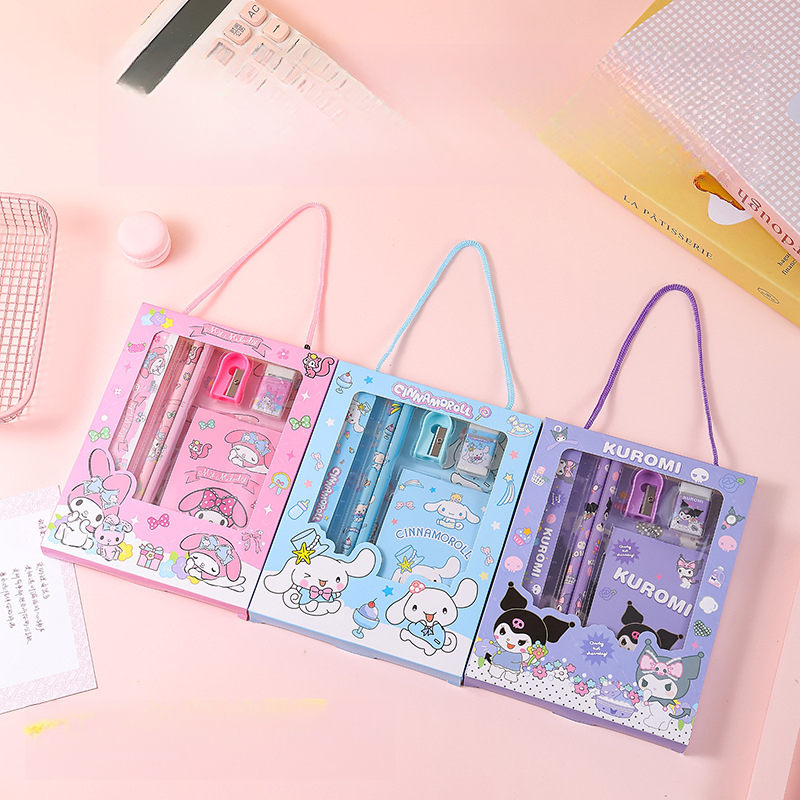 ハローキティ クロミ文具セット、定規、鉛筆、消しゴム付き。学 - Ideal Stationery & Office Supply のレビューと価格